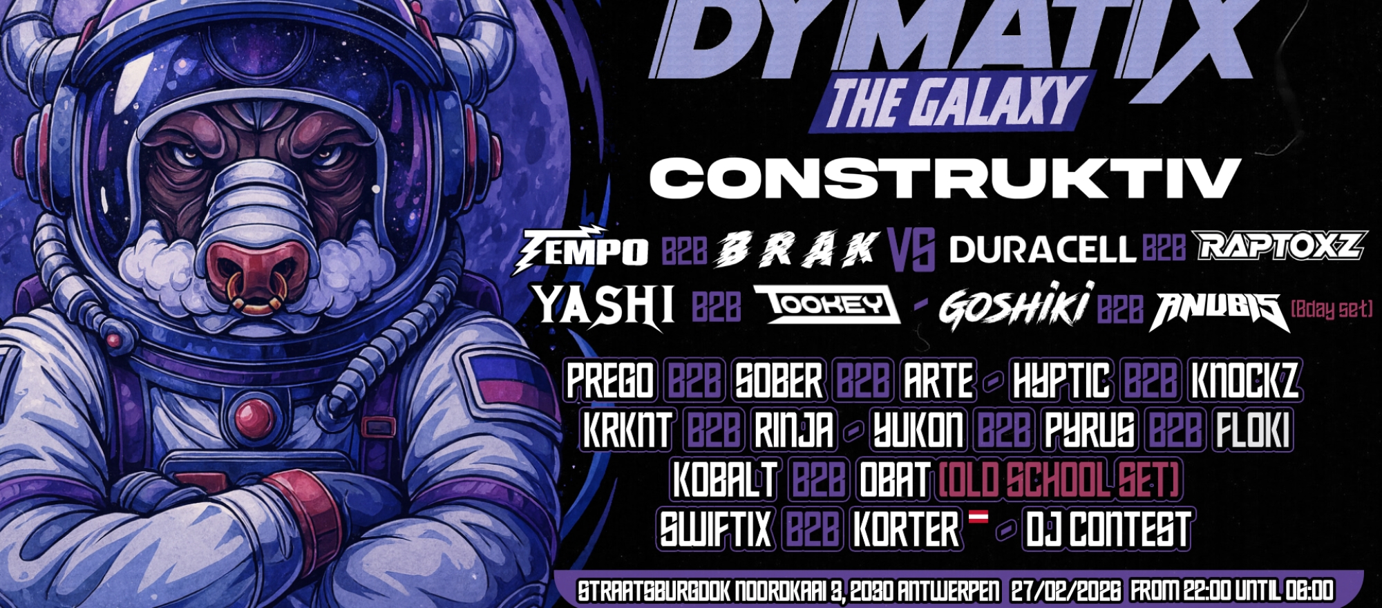 DYMATIX - THE GALAXY banner
