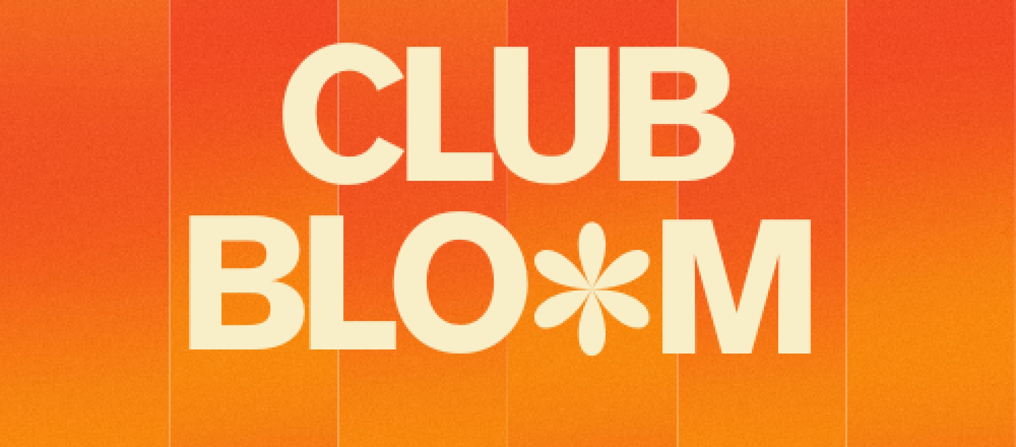 Club Bloom banner