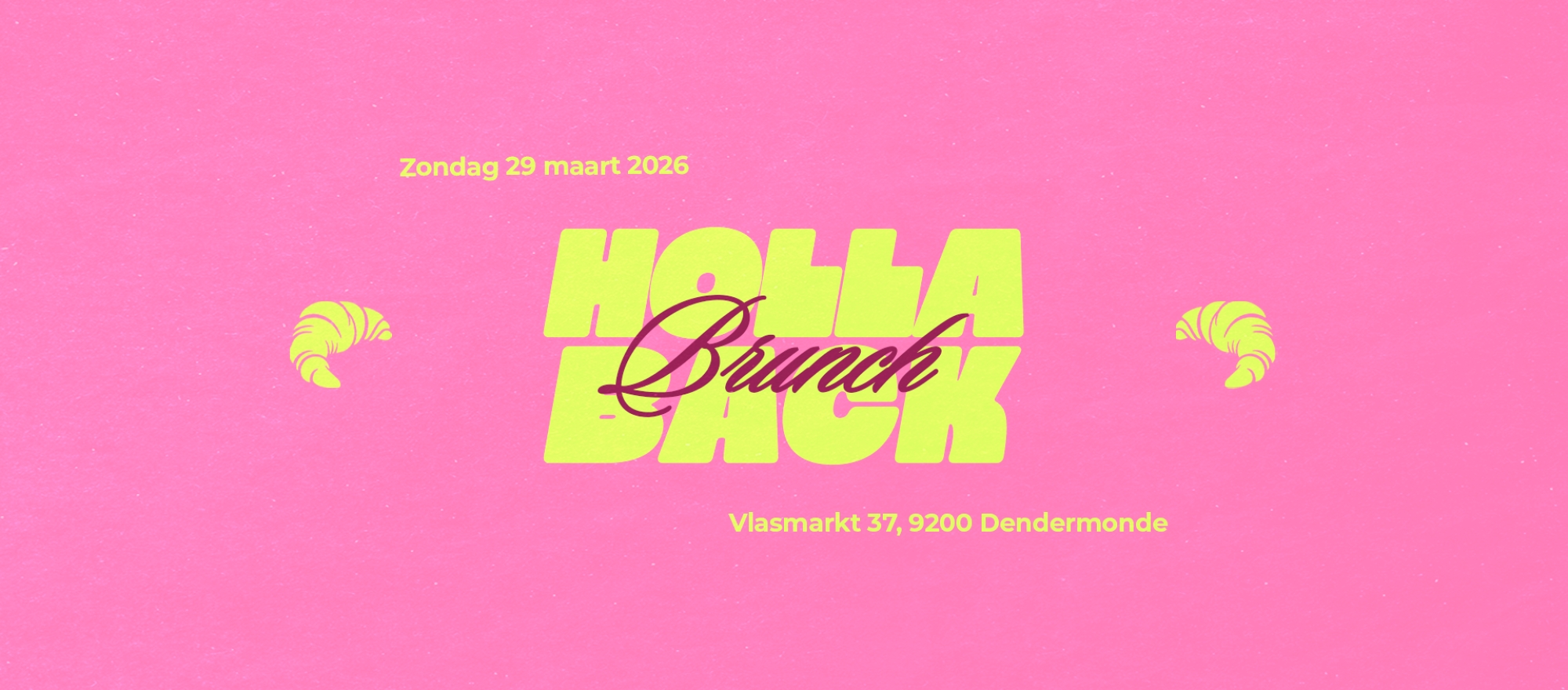 Hollaback Brunch banner