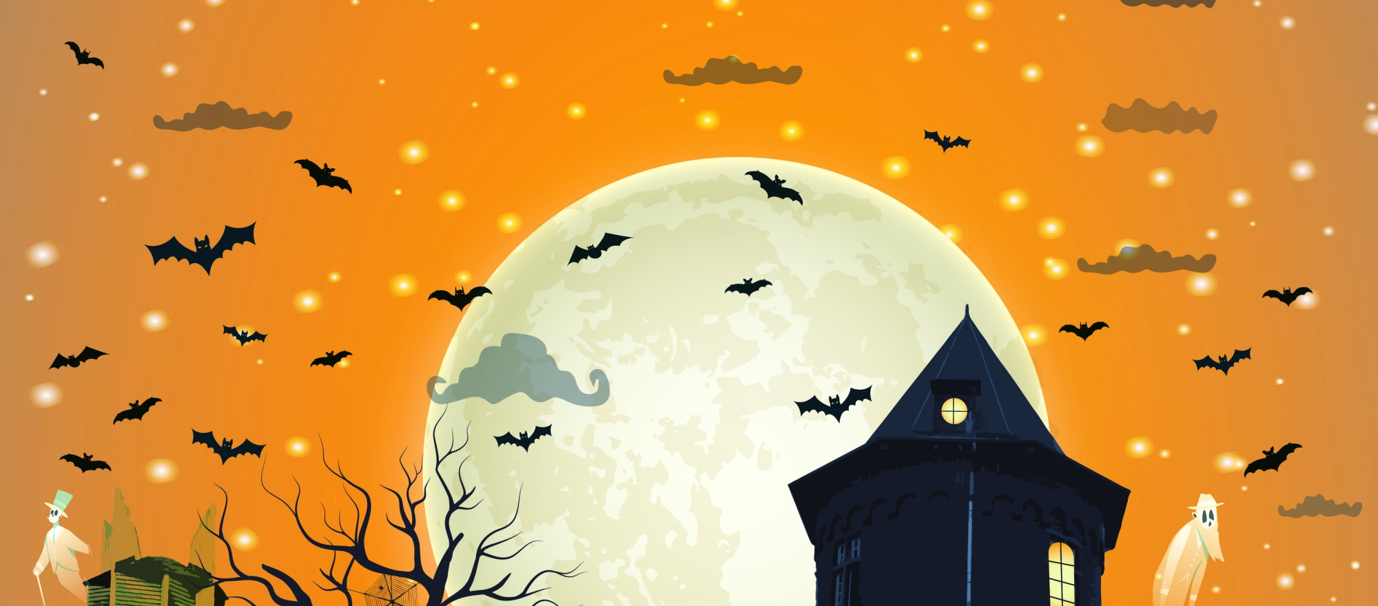 Halloweentocht Kuringen banner