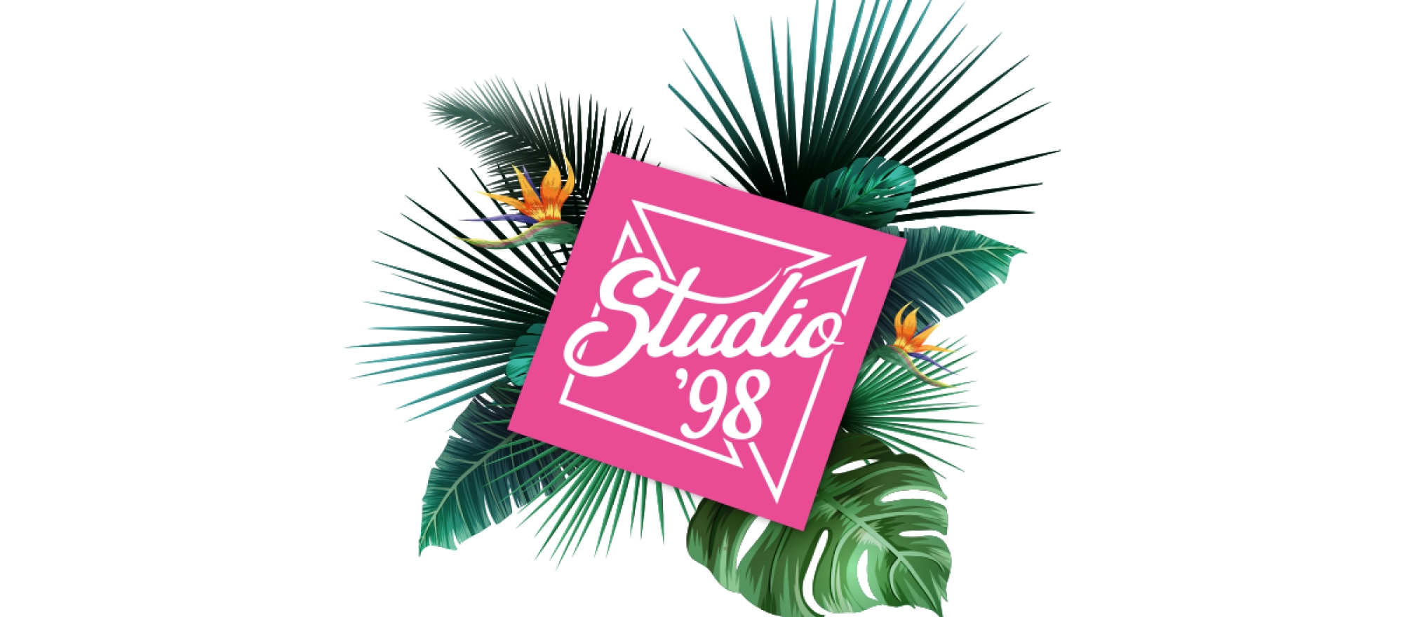 Studio 98 volwassenenfuif banner