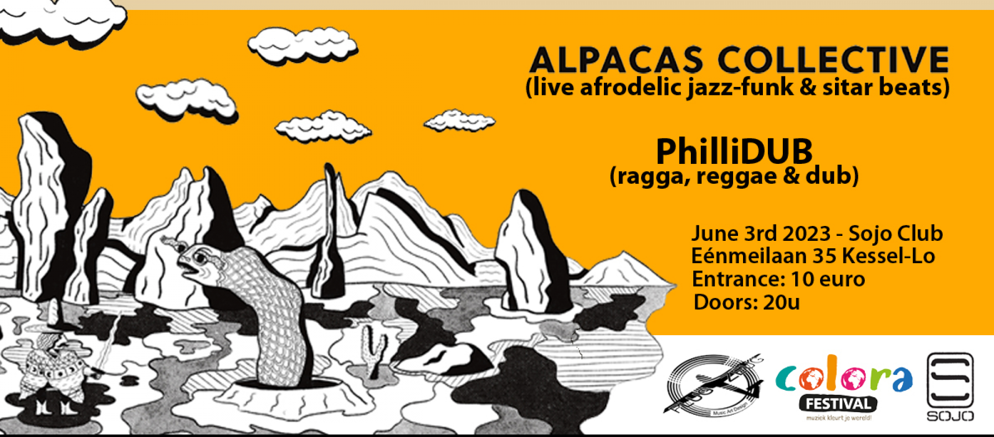 Alpacas Collective x PhilliDUB x 5 Years Flugzeug  banner