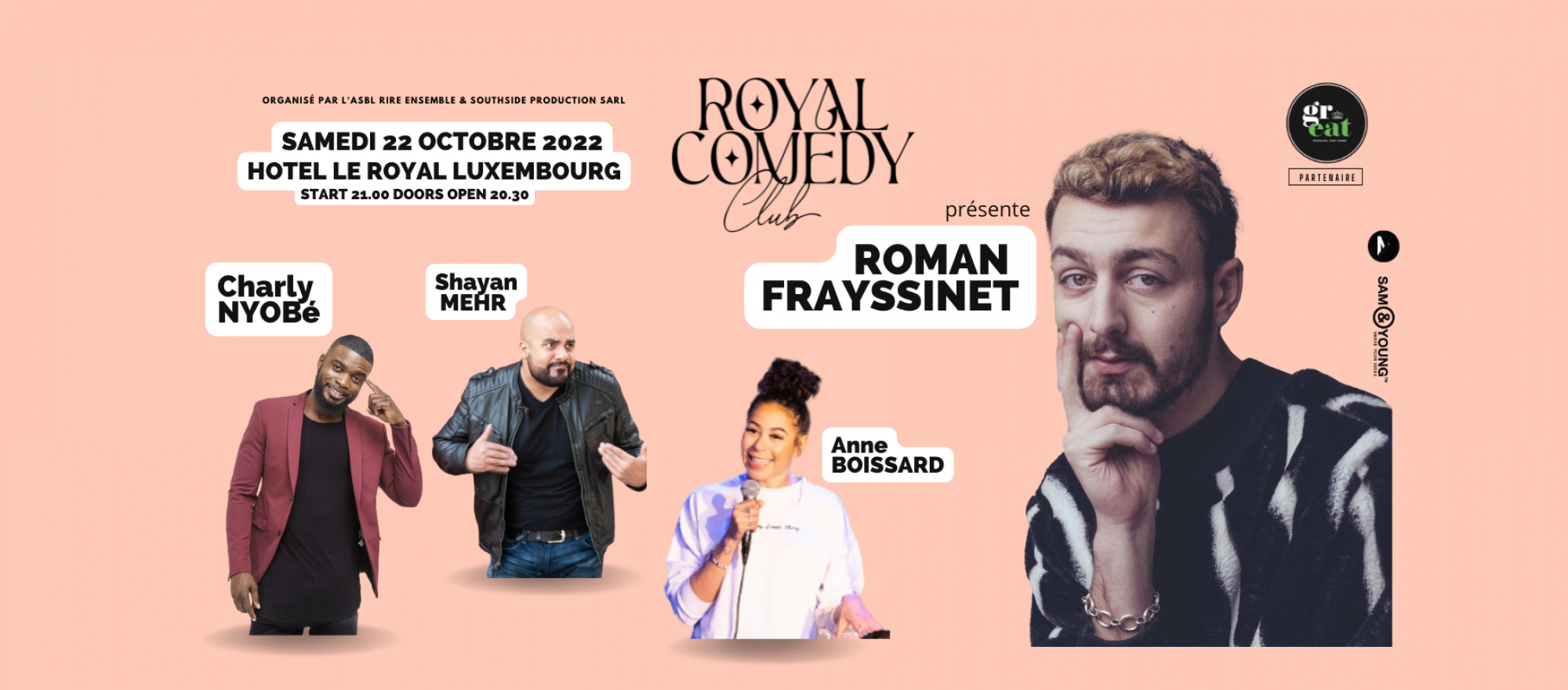 ROYAL COMEDY CLUB banner
