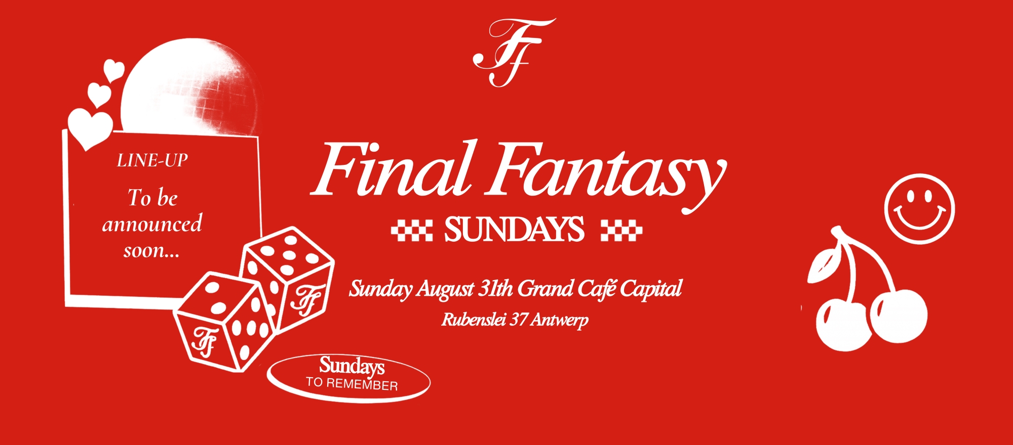 Final Fantasy Sundays: House Session banner