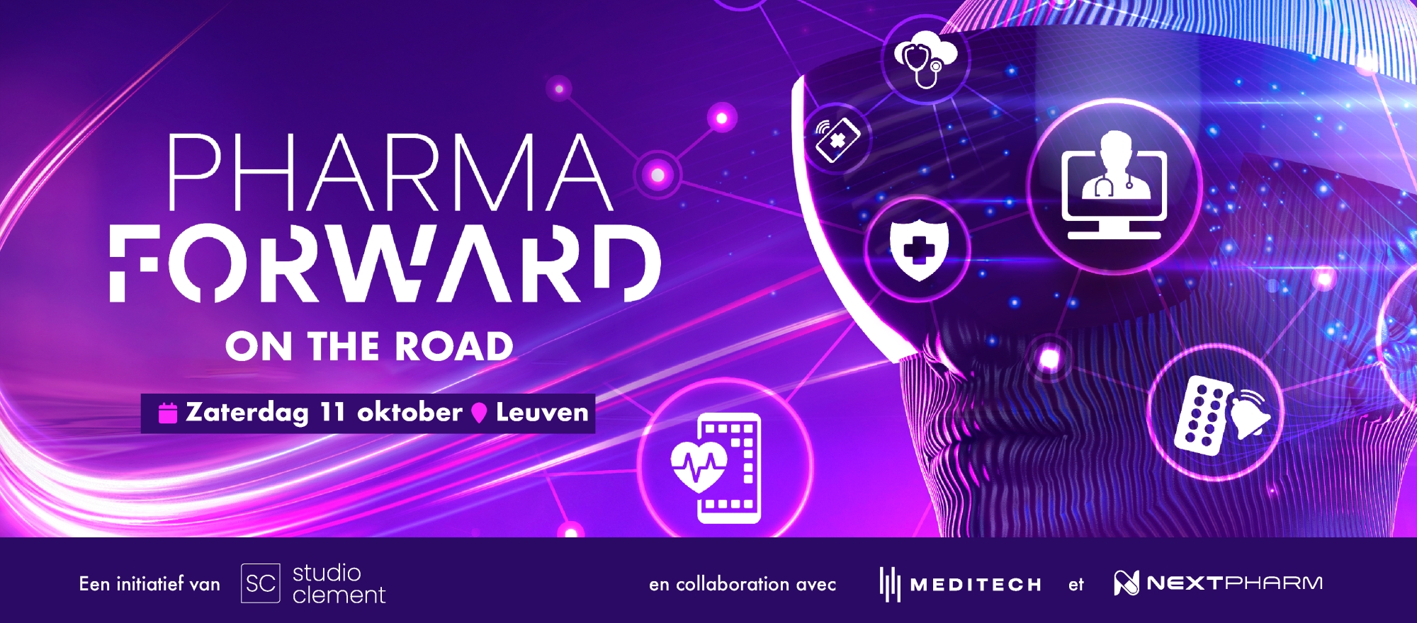 Pharma Forward On The Road banner