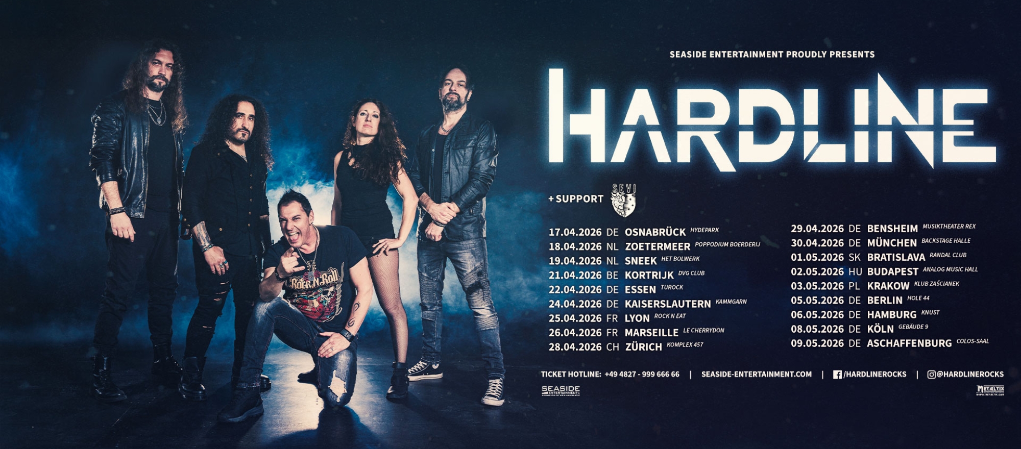 Hardline + Sevi @ DVG Club, Kortrijk banner