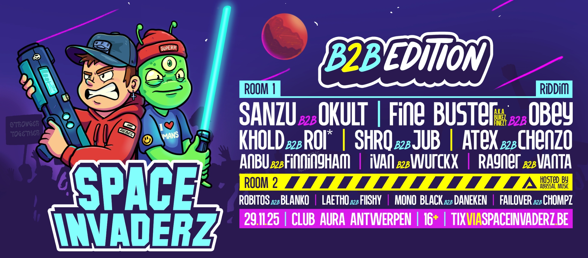SPACE INVADERZ: B2B EDITION banner