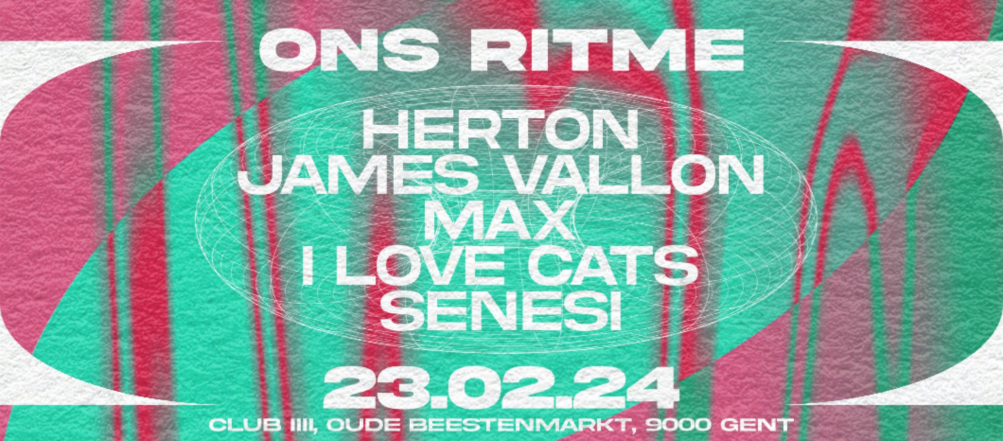 Ons Ritme 23feb> CLUB4 banner