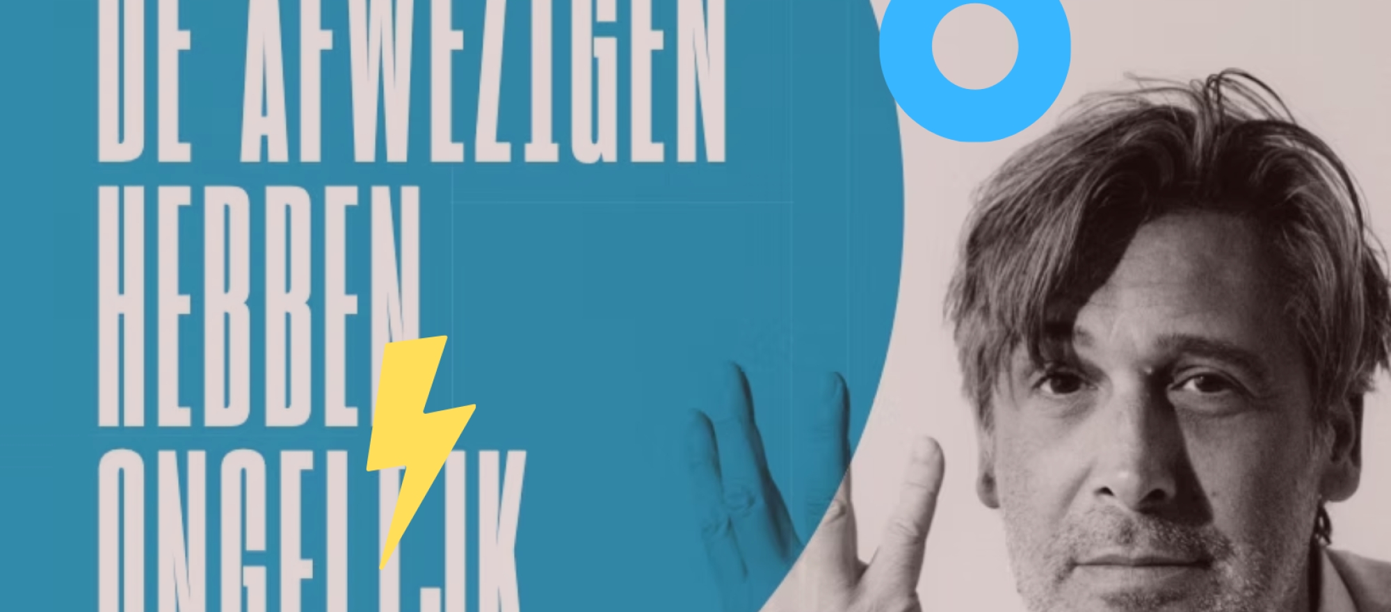 18/12 - Johan Terryn -  Afwezigen Hebben Ongelijk banner