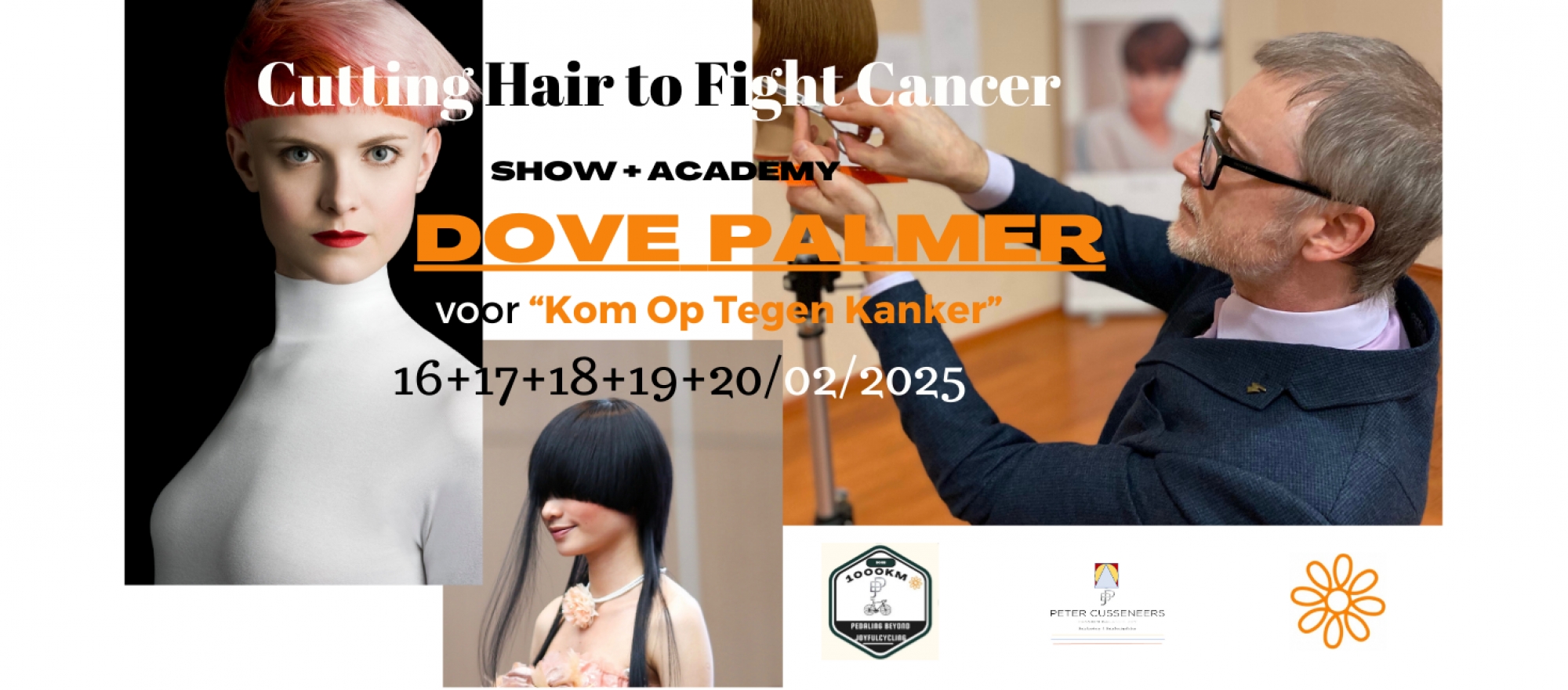 HairCuttingfightingCancer with DOVE PALMER banner