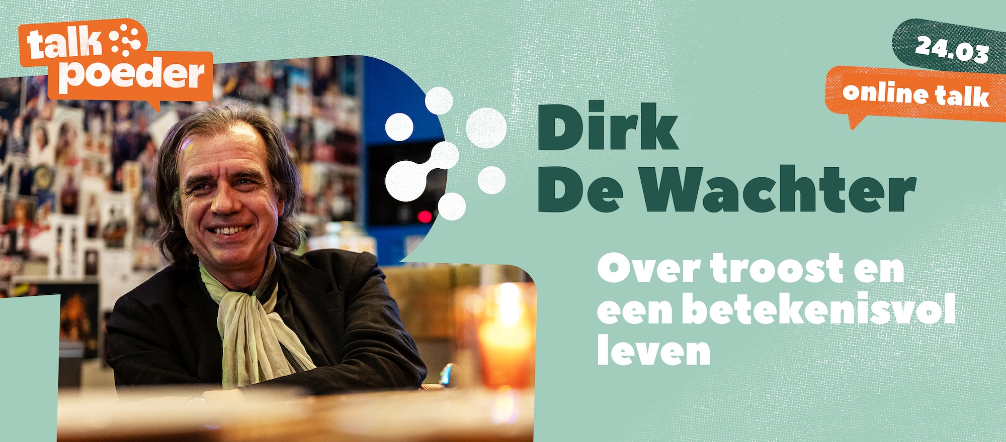 Over troost en een betekenisvol leven banner