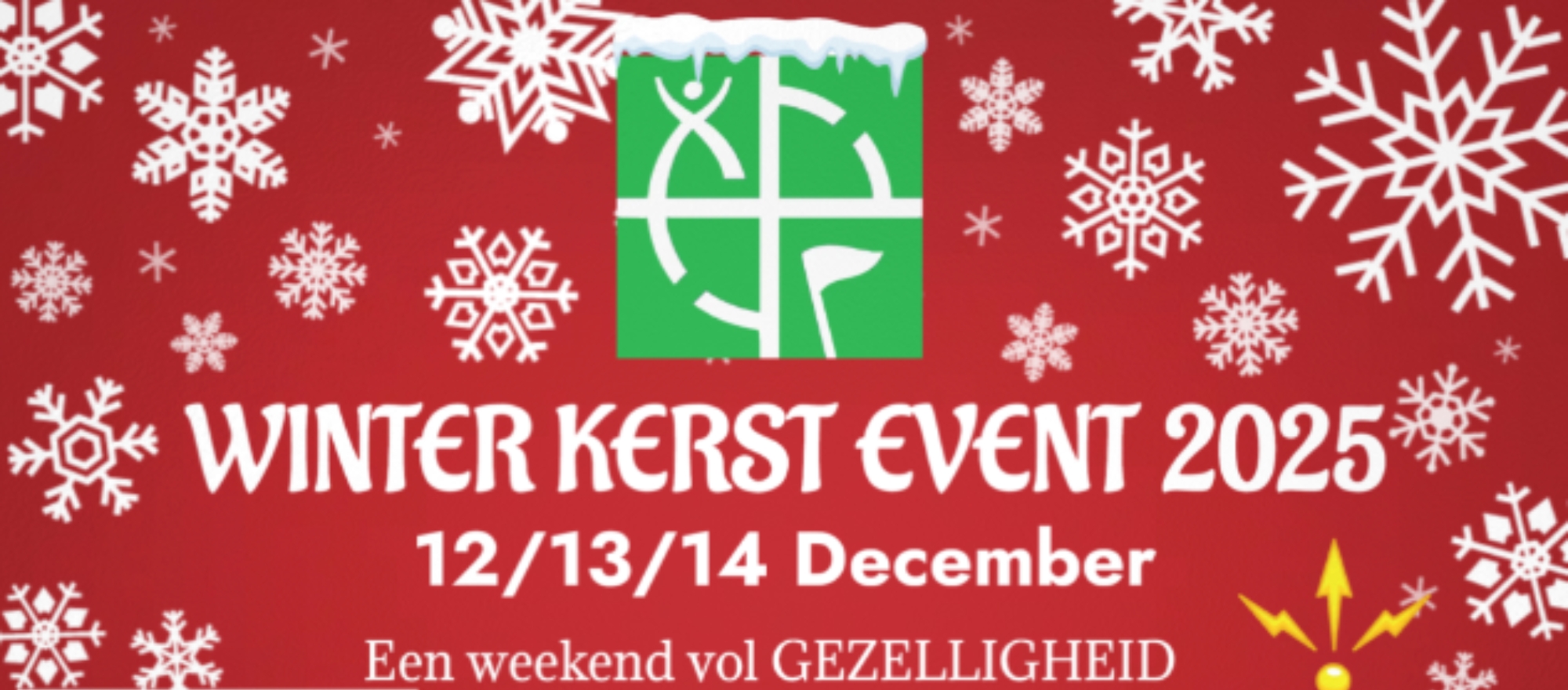 Winter Kerst Event 2025 banner