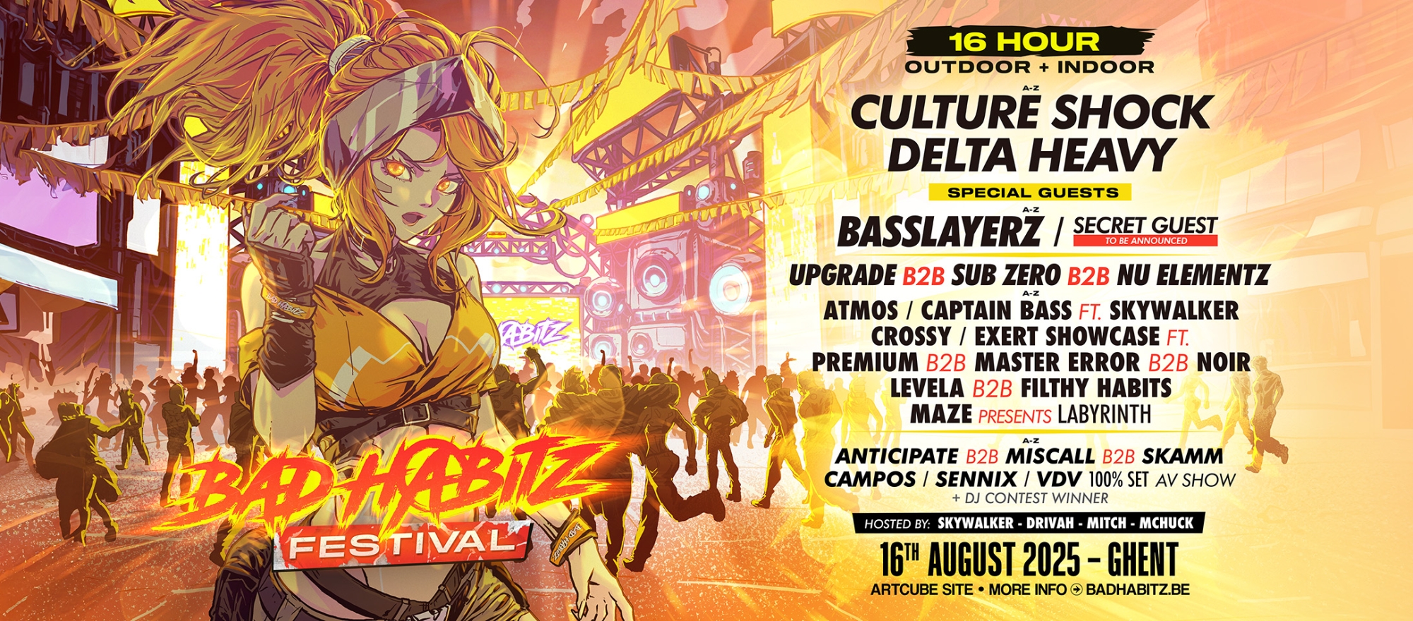 BAD HABITZ FESTIVAL banner