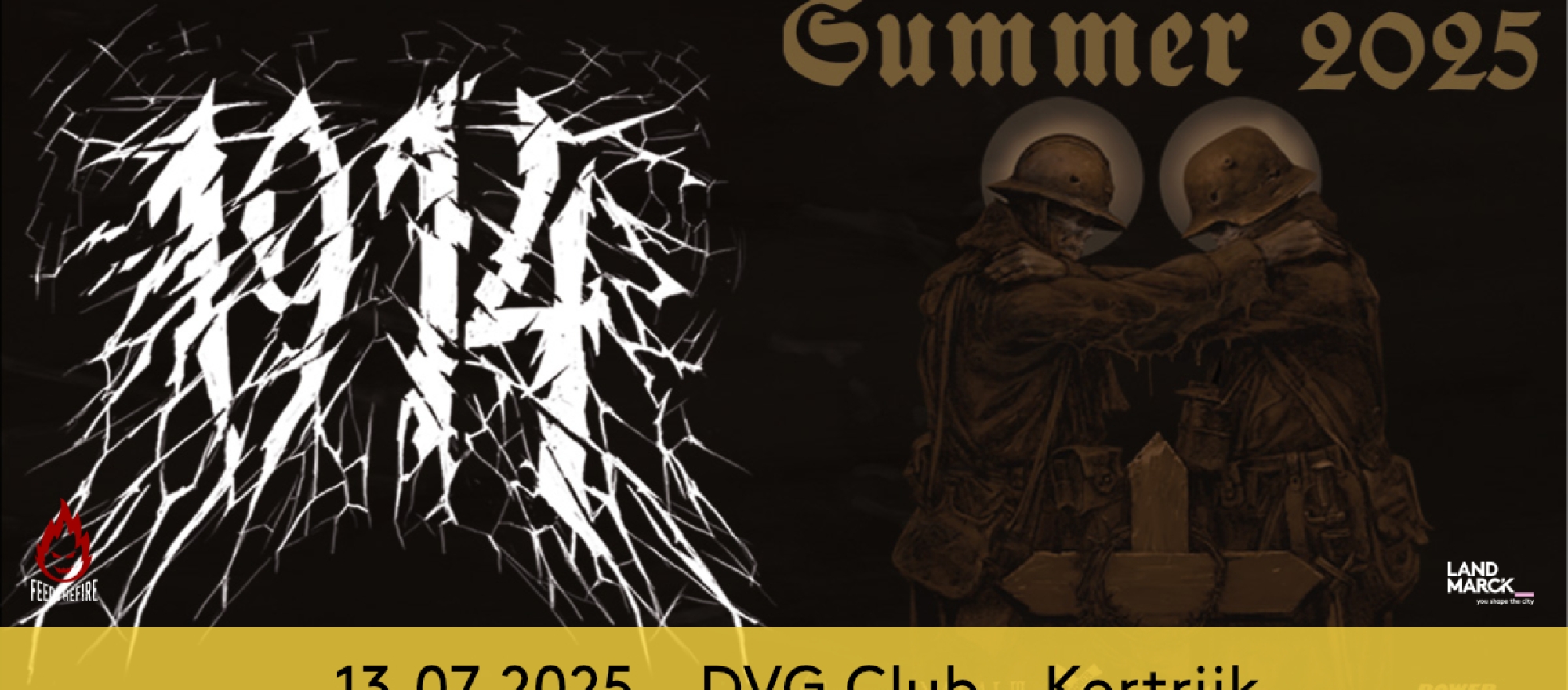 1914 @ DVG Club, Kortrijk banner