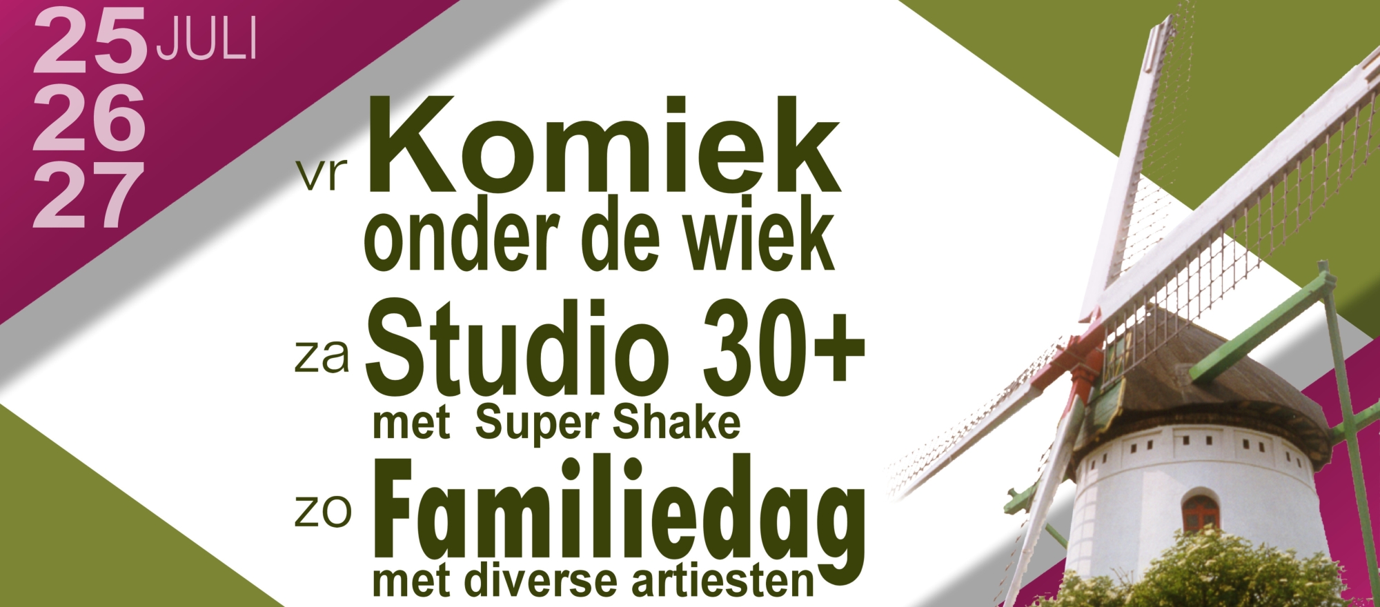 Molenfeesten banner