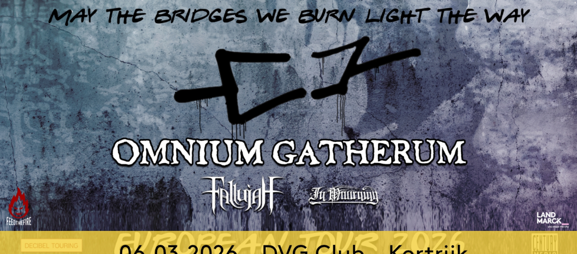 Omnium Gatherum @ DVG Club, Kortrijk banner
