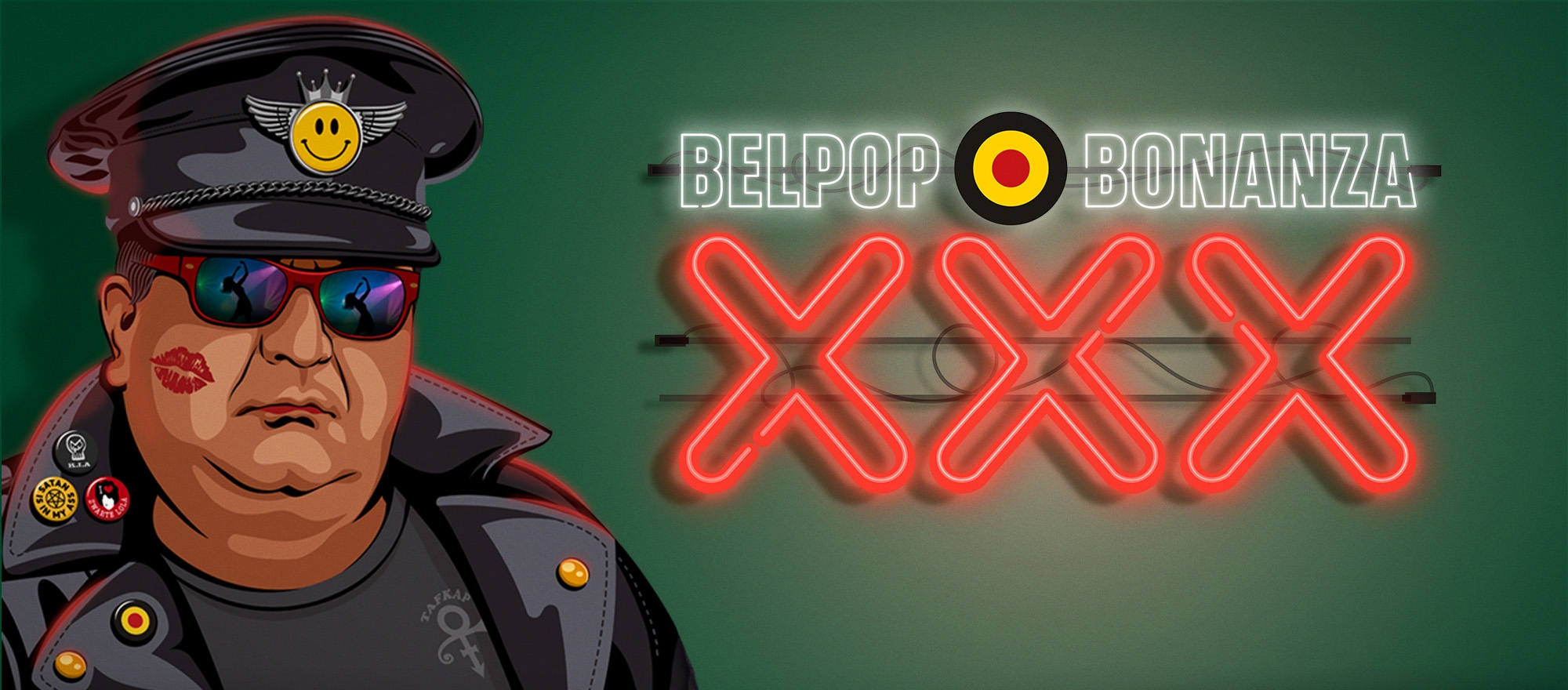 Jan Delvaux & DJ Bobby Ewing - Belpop Bonanza XXX banner