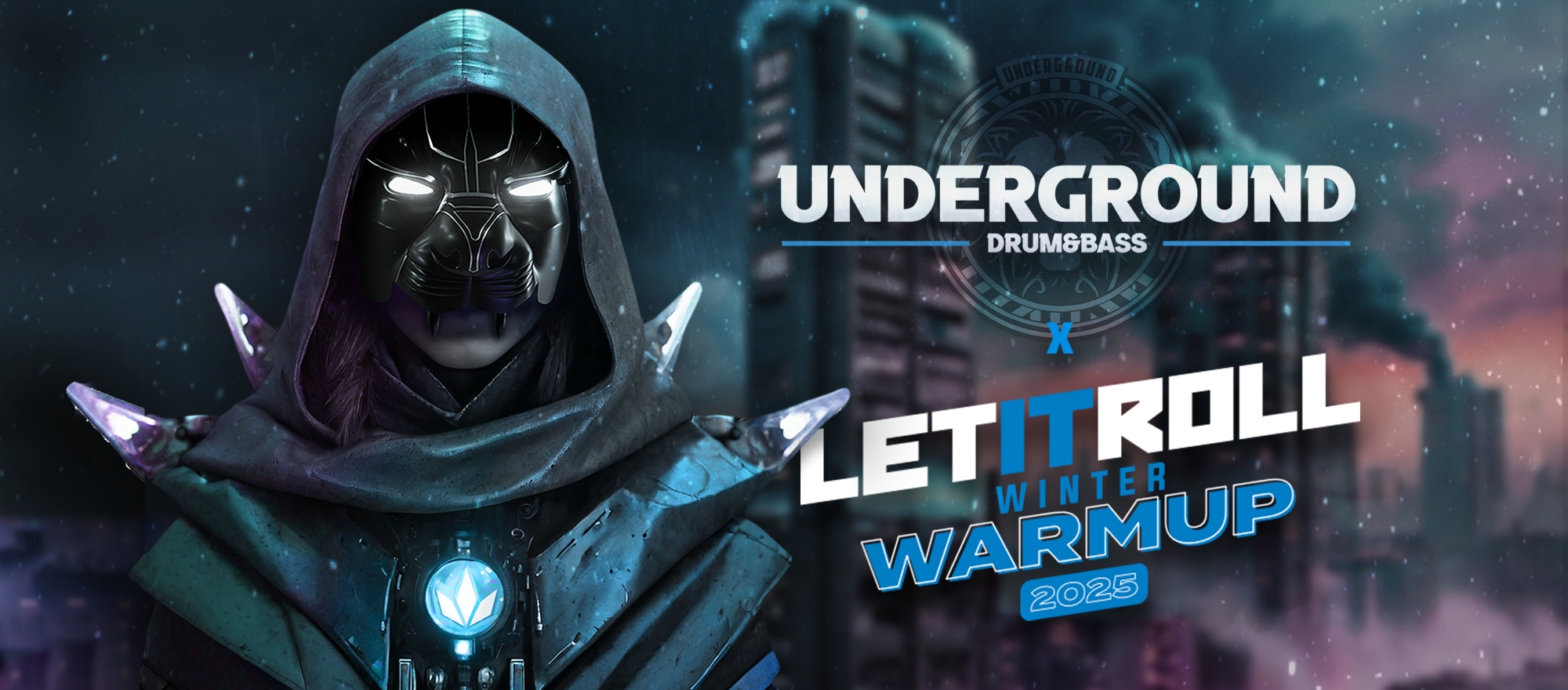 Underground X Let It Roll Winter Warm Up banner