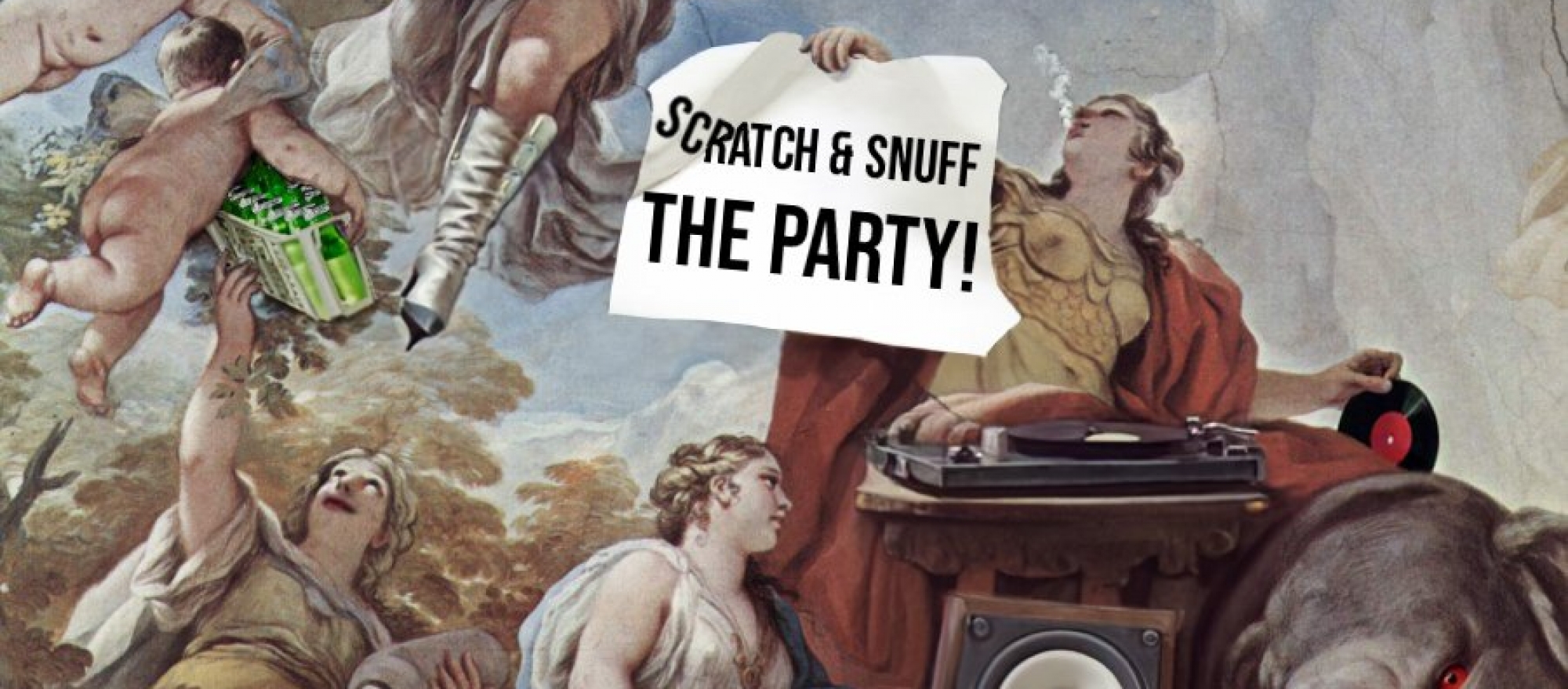 The Party Scratch+Snuff banner