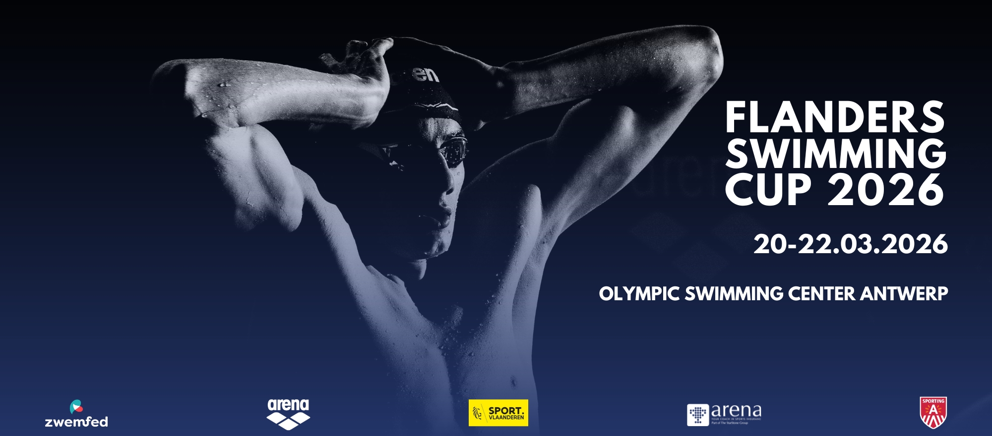 Flanders Swimming Cup banner
