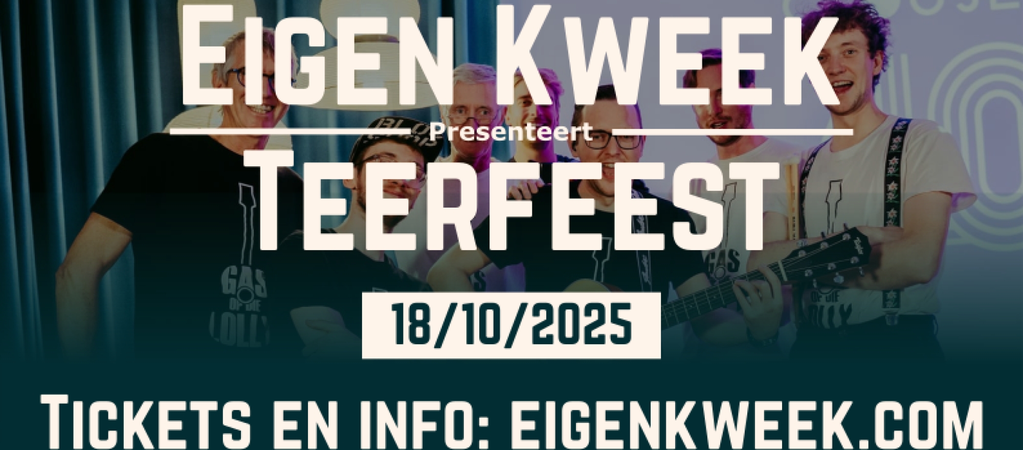 Teerfeest Eigen Kweek banner