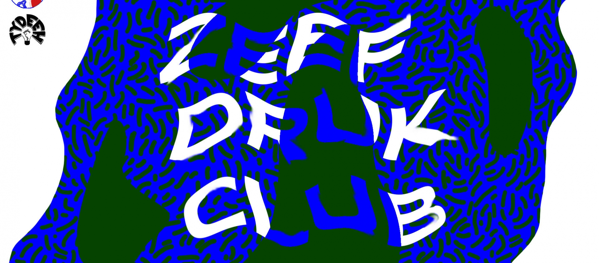 Zeefdrukclub banner