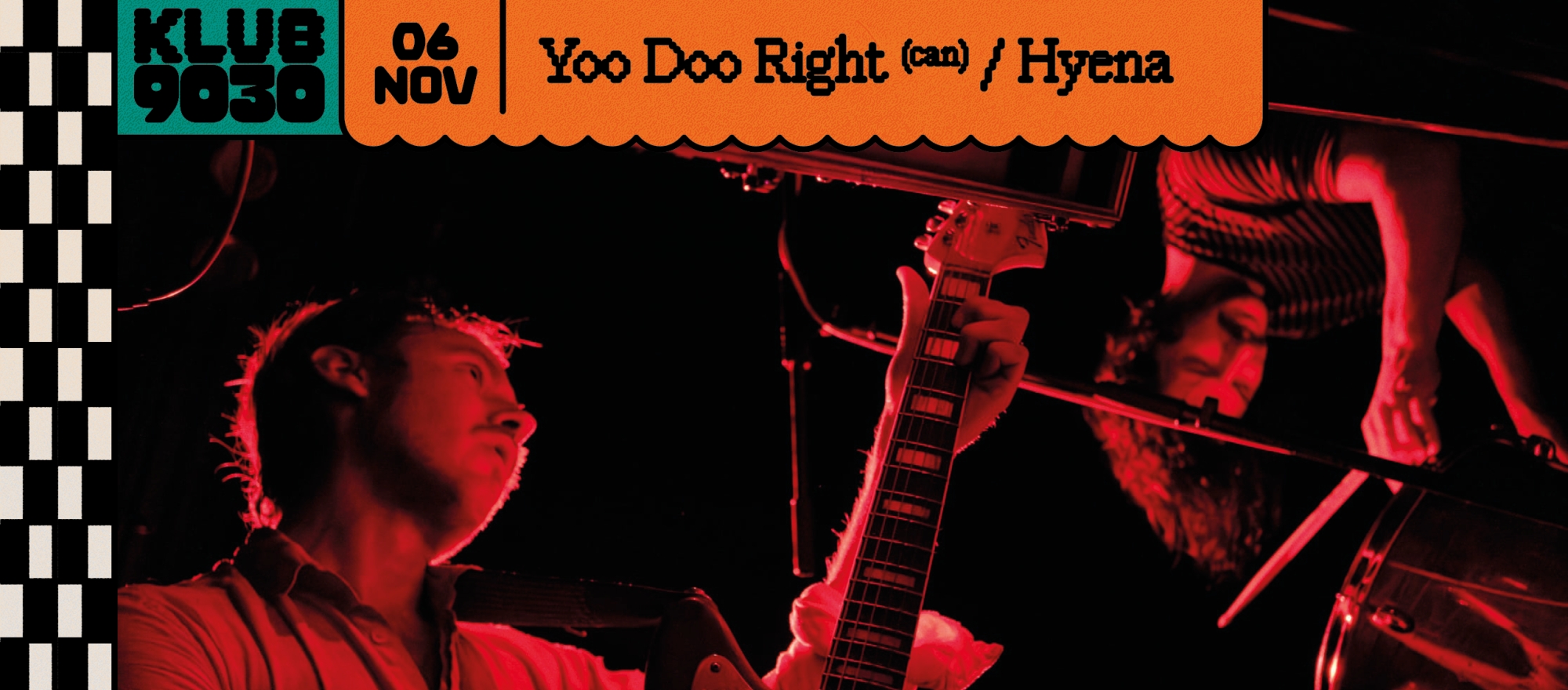 YOO DOO RIGHT + HYENA banner