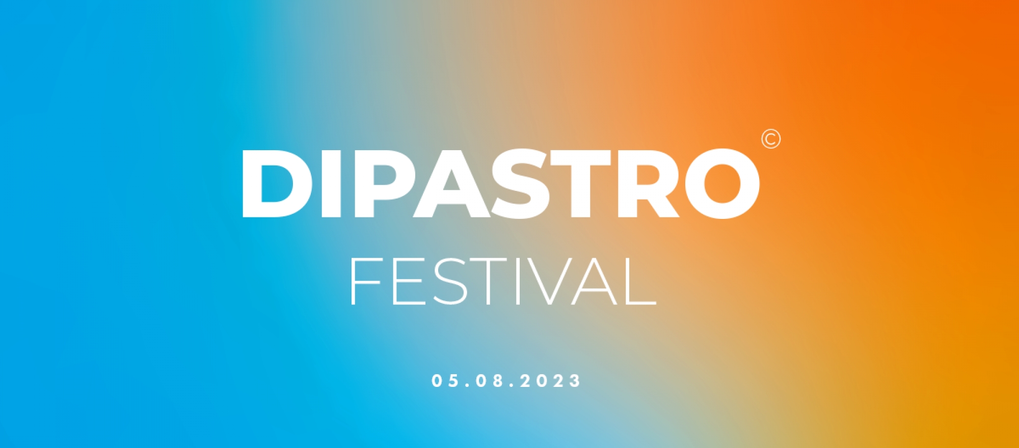 Dipastro Festival banner