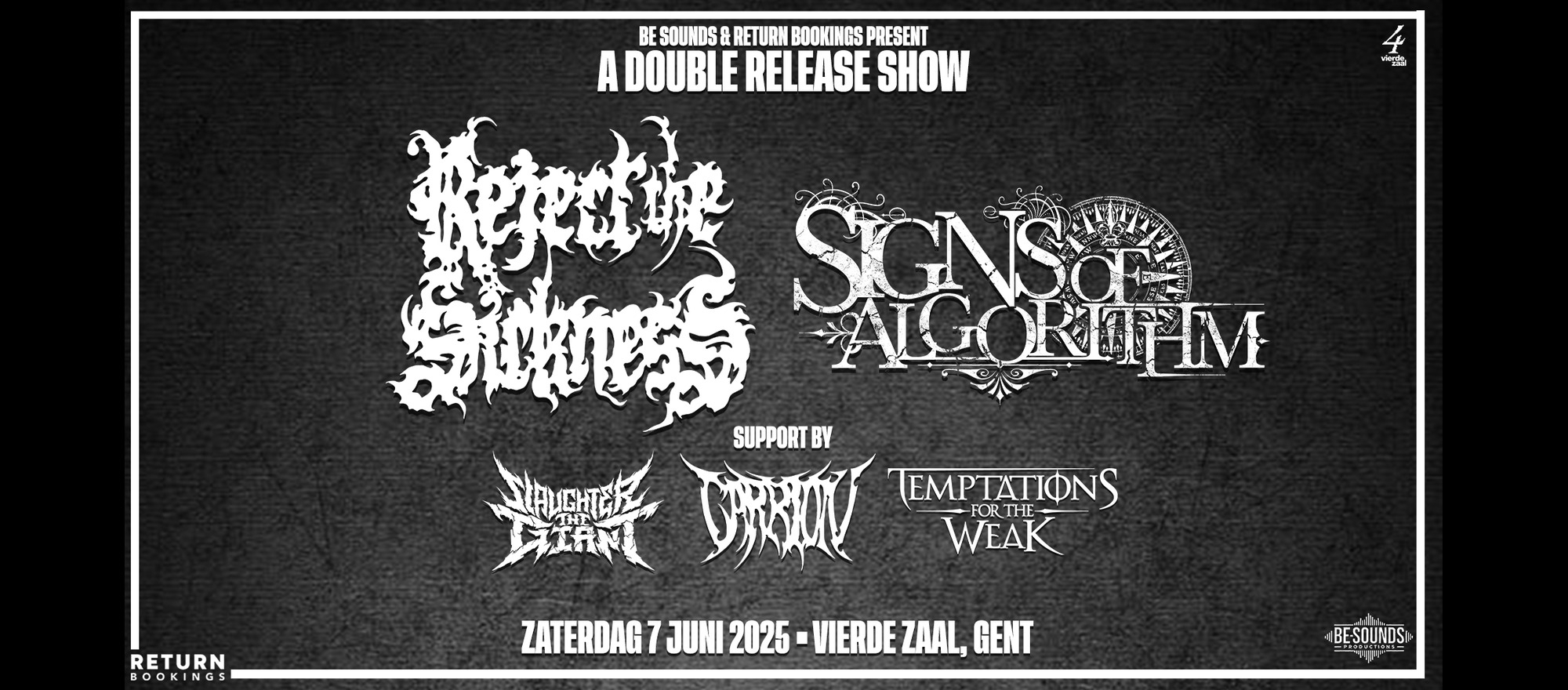 JOINED FORCES double release show banner