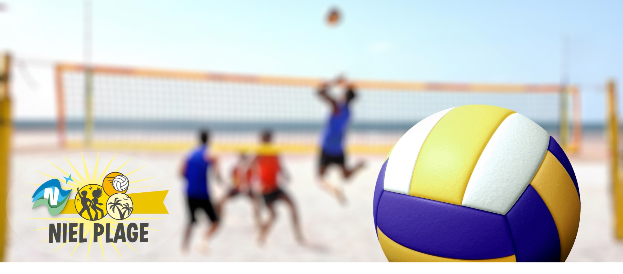 Niel Plage Beachvolley tornooi banner