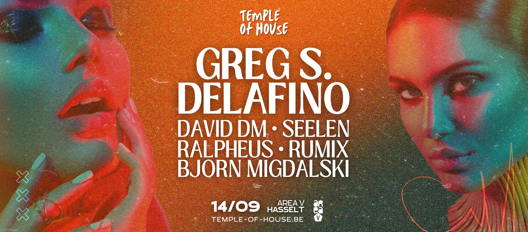 Temple of House '24 @ Area V, Hasselt banner