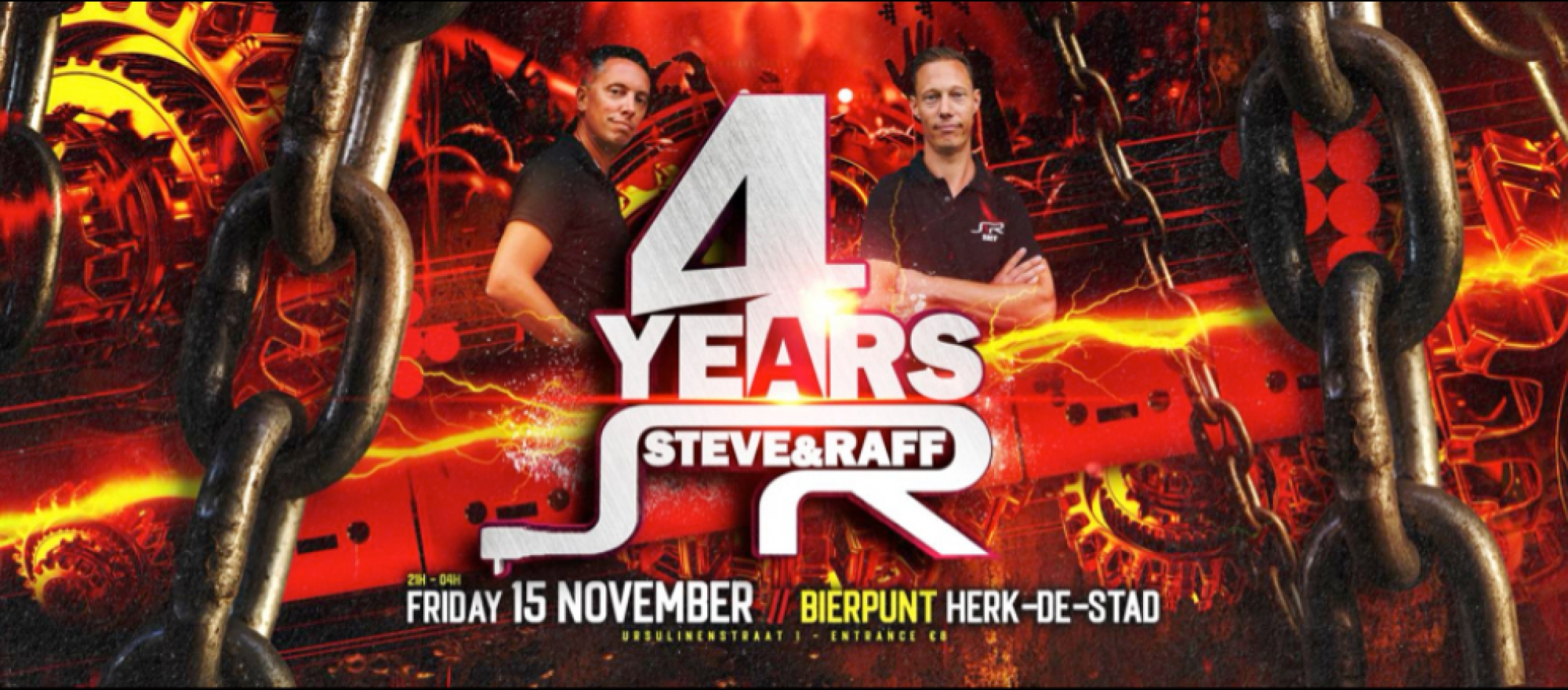4 Years STEVE & RAFF  banner
