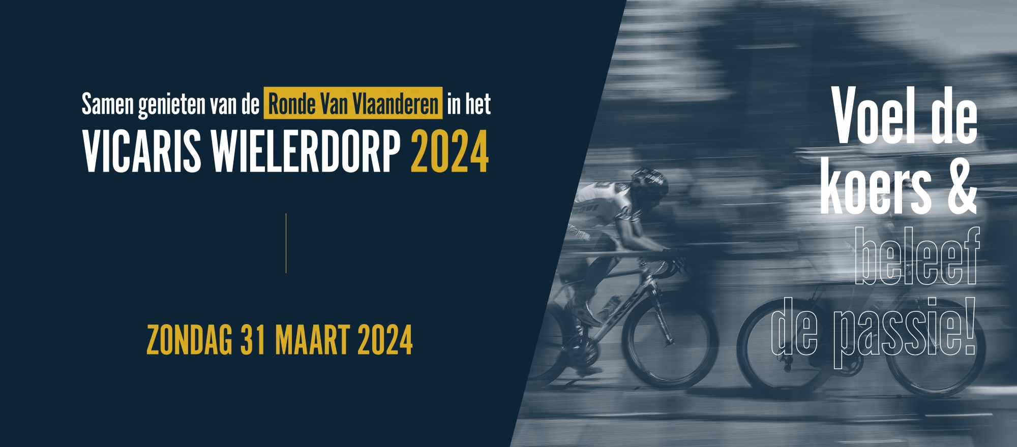Vicaris Wielerdorp banner