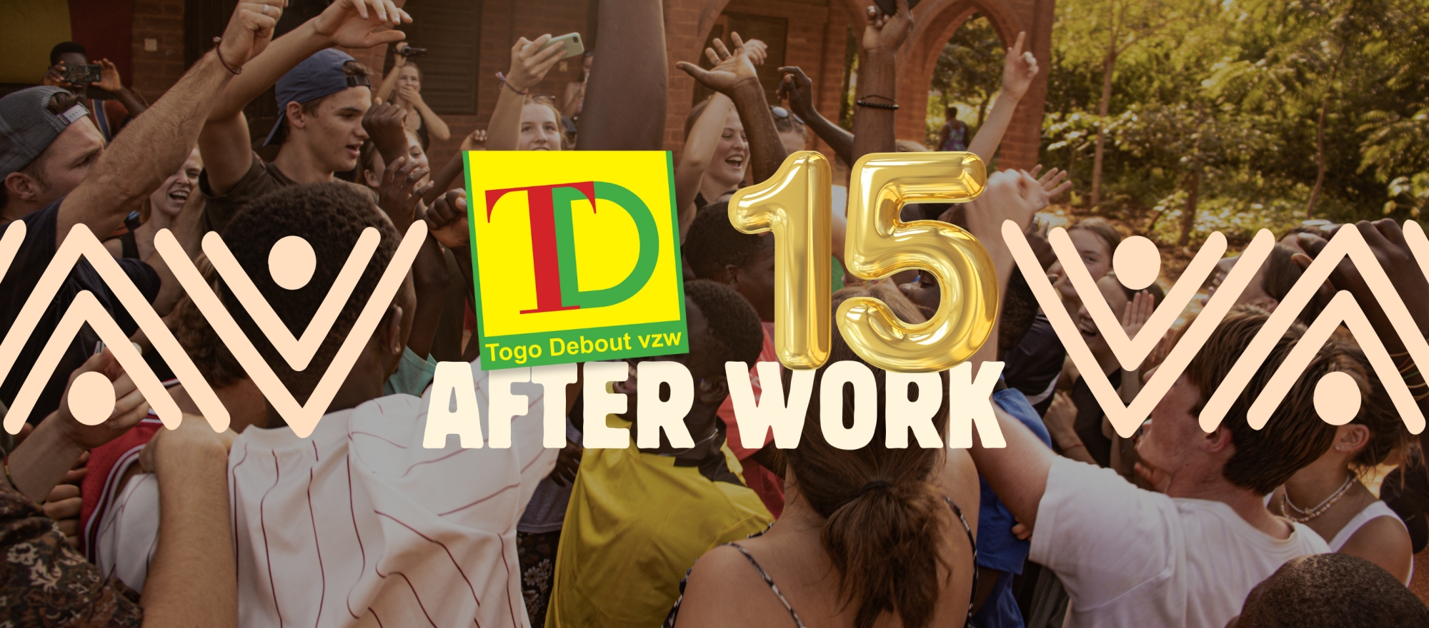 Togo Debout 15 jaar - After Work banner