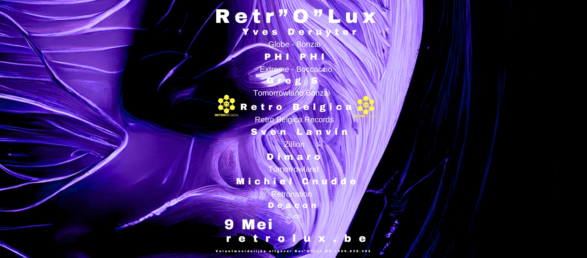 Retrolux 9 Mei 2024 Harelbeke banner