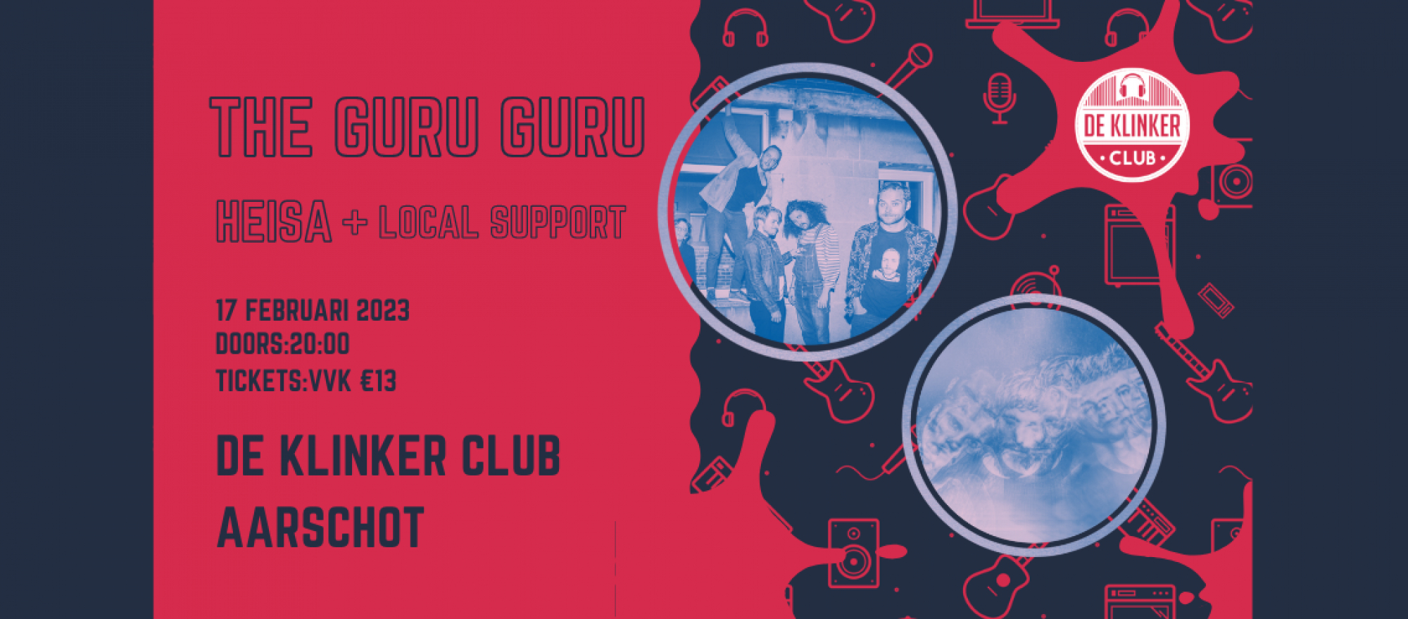 The Guru Guru + HEISA banner