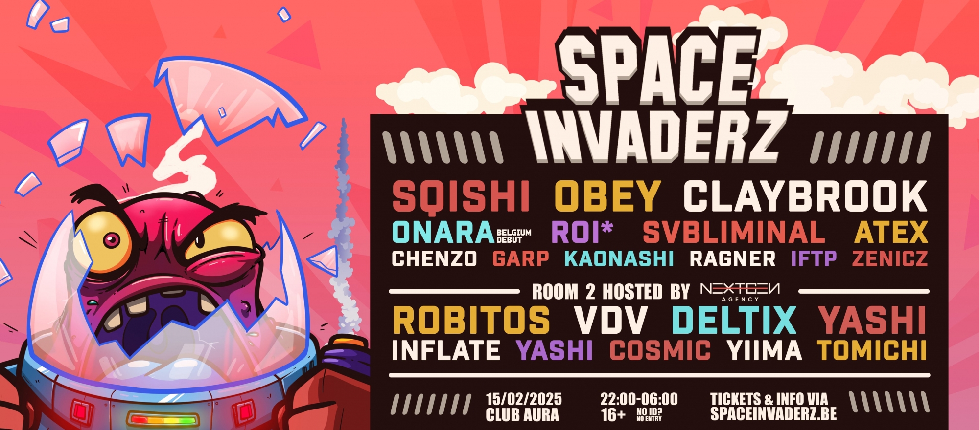 Space Invaderz banner
