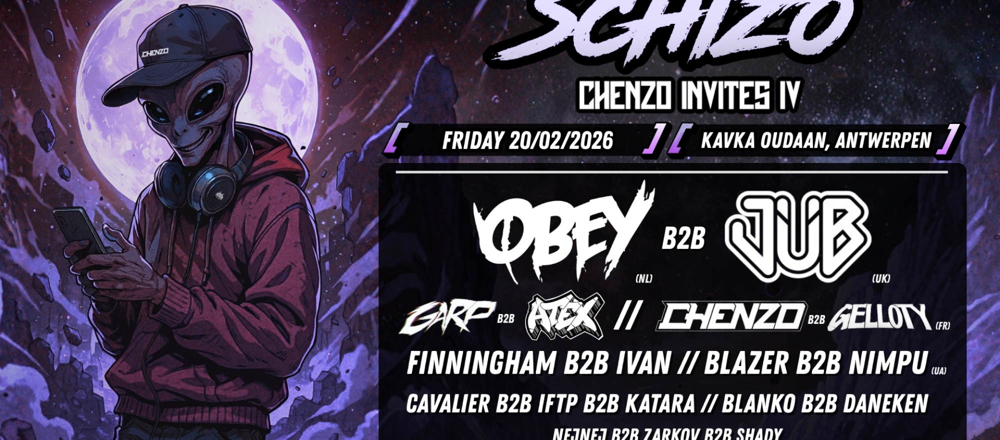 SCHIZO: CHENZO INVITES IV banner