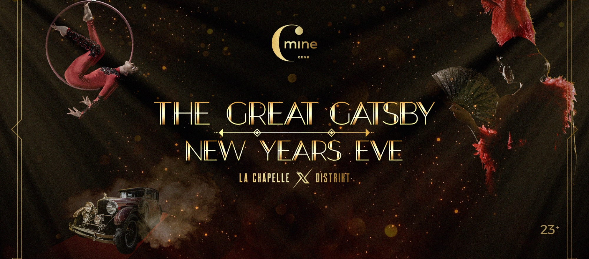 NYE The Great Gatsby - C-mine banner