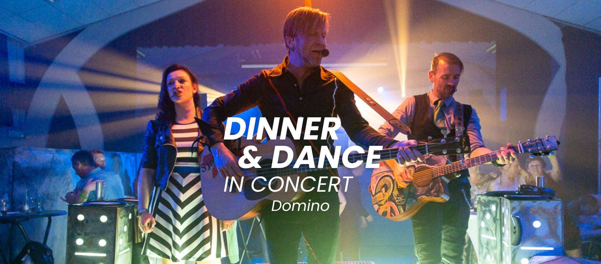 Dinner and Dance in concert banner