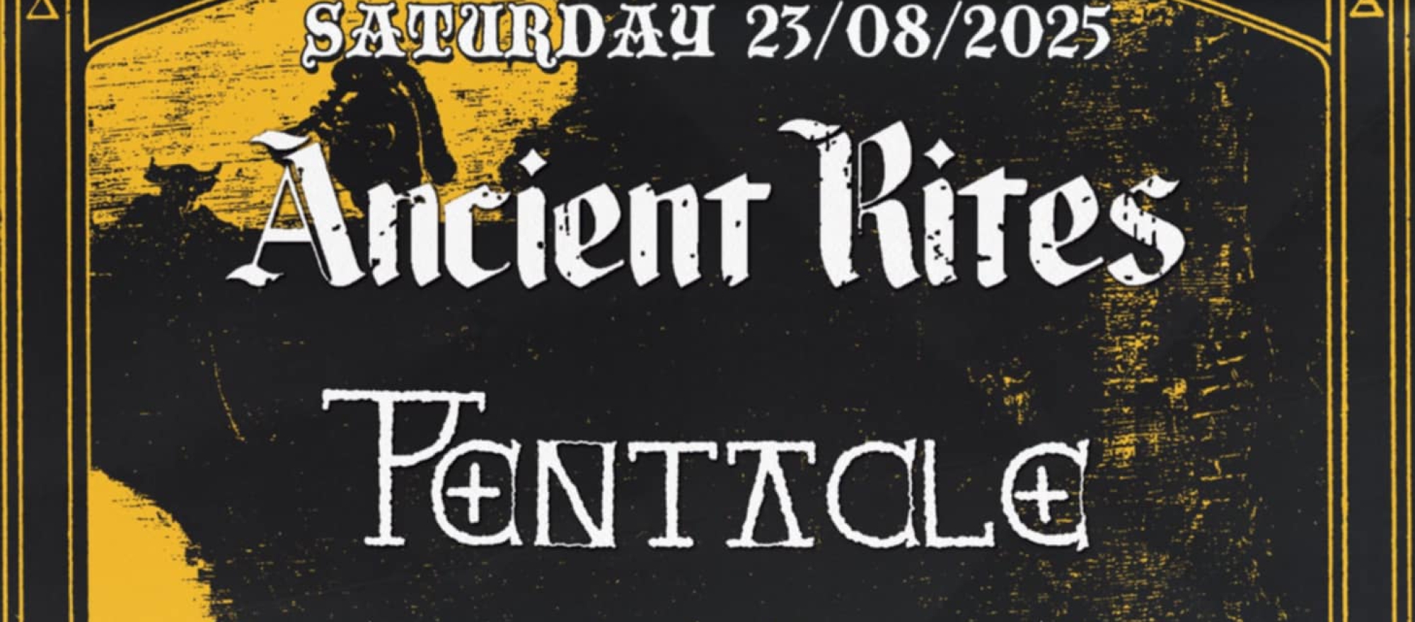 Ancient Rites + Pentacle @ DVG Club, Kortrijk banner