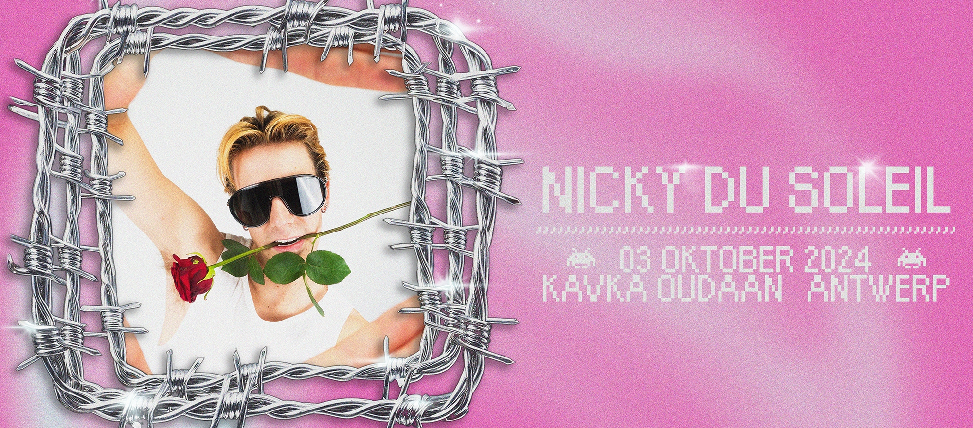 NICKY DU SOLEIL banner