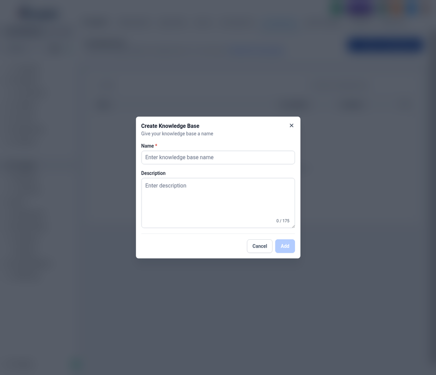 Create Knowledge Base
