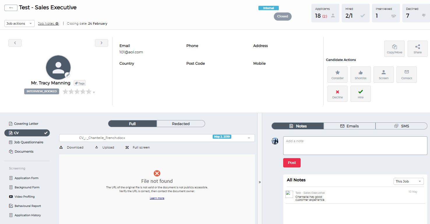 A screenshot of a computer 
Description automatically generated