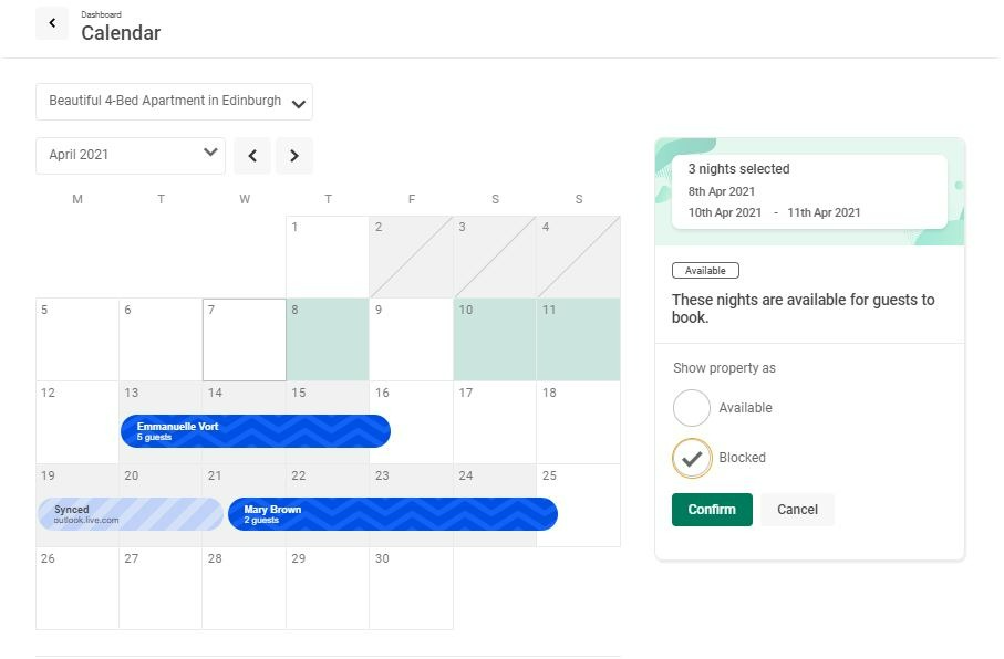 use-the-travelnest-calendar-to-manage-booking-availability-manually