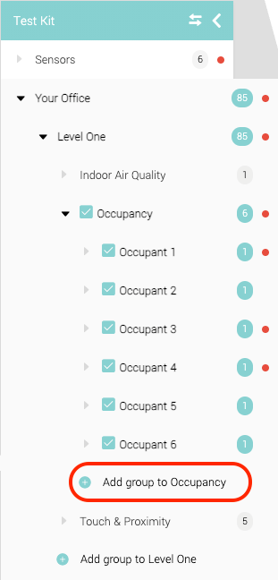Adding Nested Asset Group