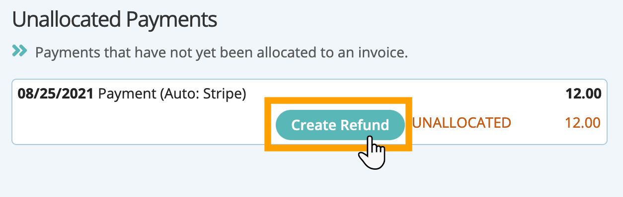 Create a Refund on a Client's Account in Pet Sitting Software