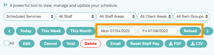 Learn how to View Scheduled Services in the Column View of Pet Sitting Software