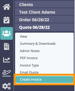 Learn how to create an invoice in a client account in pet sitting software