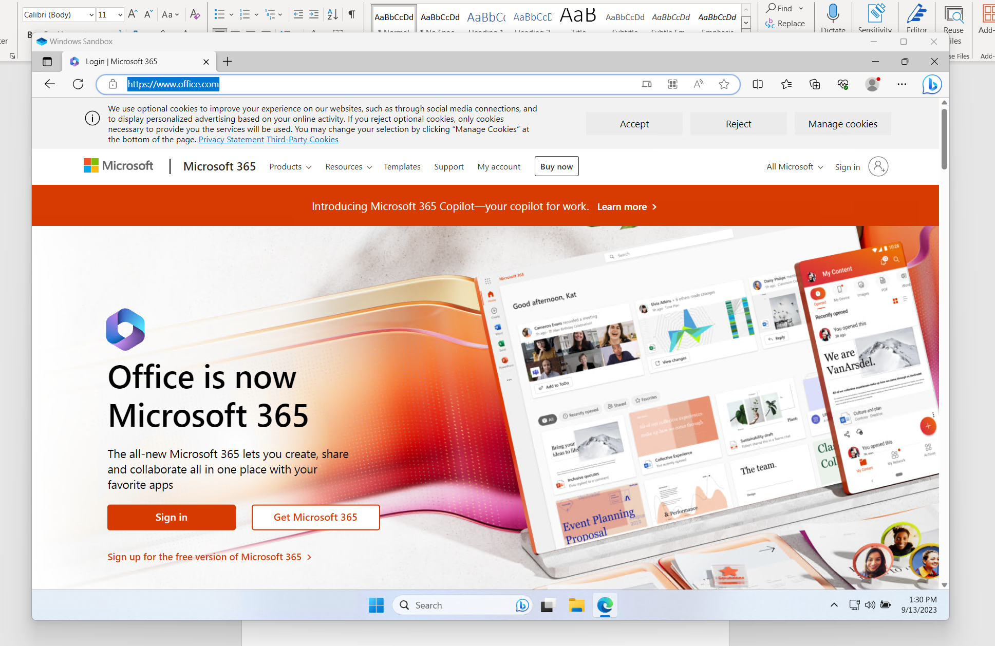 A computer screen shot of a computer

Description automatically generated